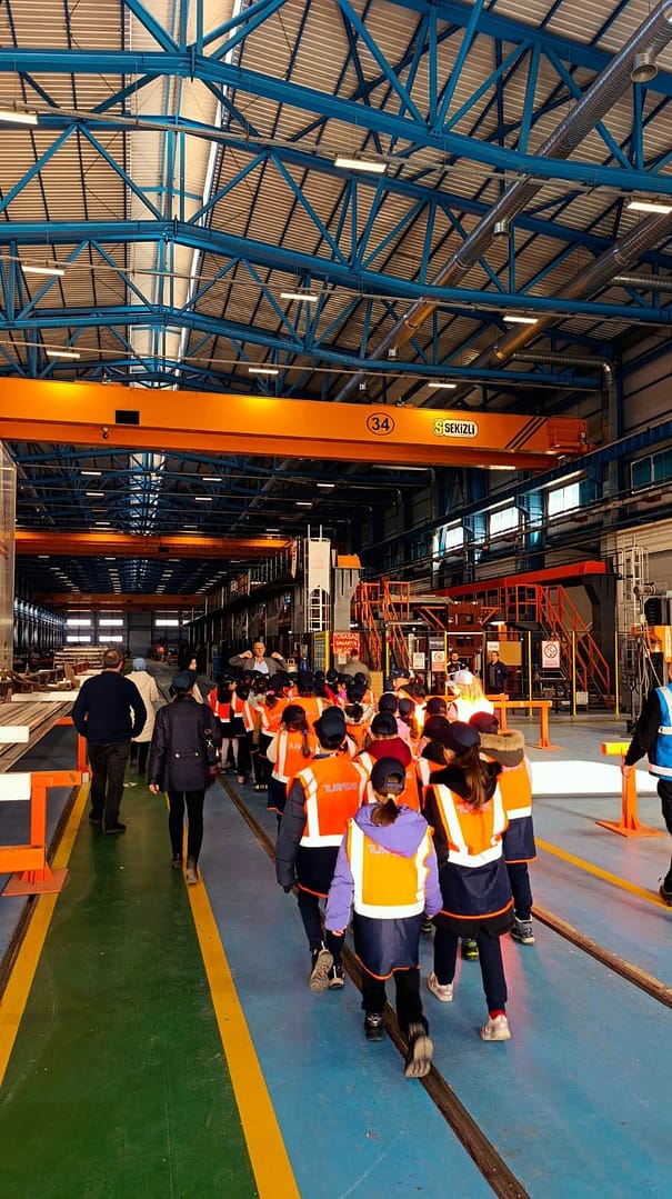 SAÜ Vakfı Özel İlkokulu 4. Sınıf Öğrencilerinden TÜRASAŞ Gezisi